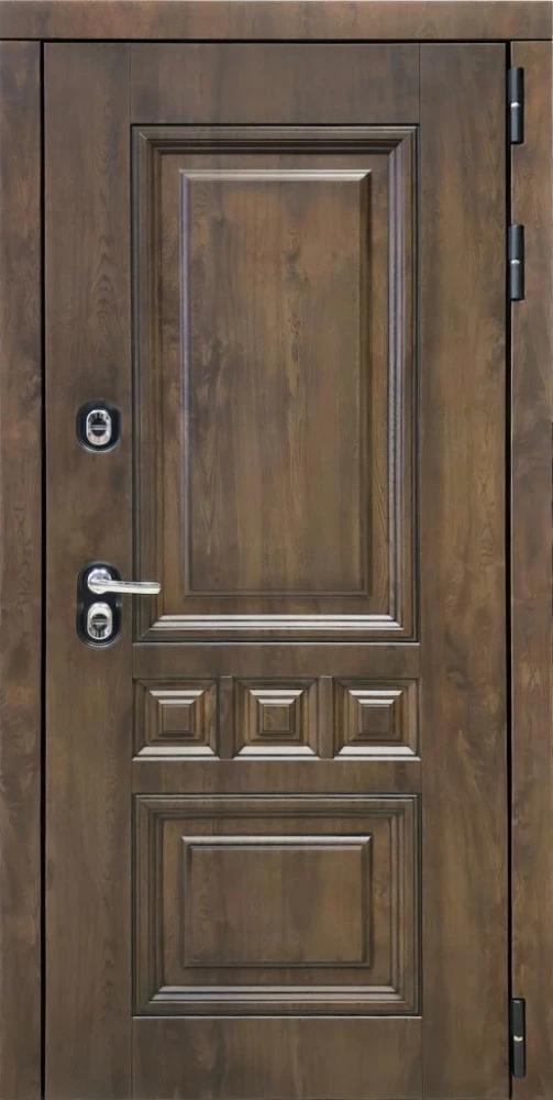 Входная дверь ДвериПРО Аура ФЛ-291 (Лине, 10мм, Белый софт) DPRO225895 внешняя сторона