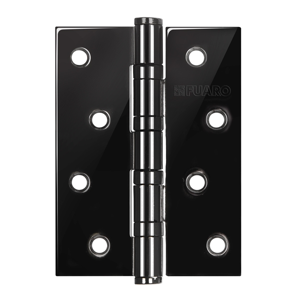 Фото Петля универсальная IN4400U-BL BN (4BB/BL 100x75x2,5) черный глянец БЛИСТЕР